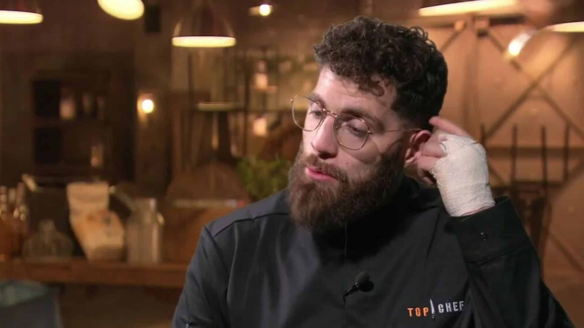 Steven éliminé de Top Chef : blessé, le candidat a menti à la production